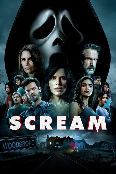 Poster Scream 2022 - Pânico 2022 - Terror - Filmes
