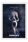 Poster Scream 2022 - Pânico 2022 - Terror - Filmes