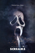 Poster Scream 2022 - Pânico 2022 - Terror - Filmes