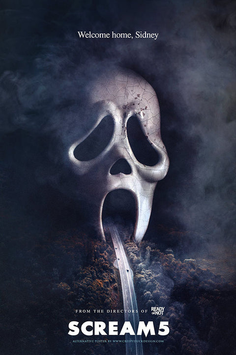 Poster Scream 2022 - Pânico 2022 - Terror - Filmes