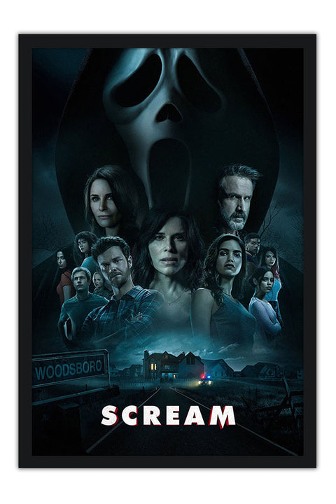 Poster Scream 2022 - Pânico 2022 - Terror - Filmes