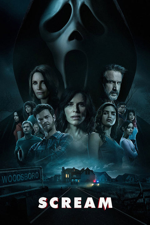 Poster Scream 2022 - Pânico 2022 - Terror - Filmes