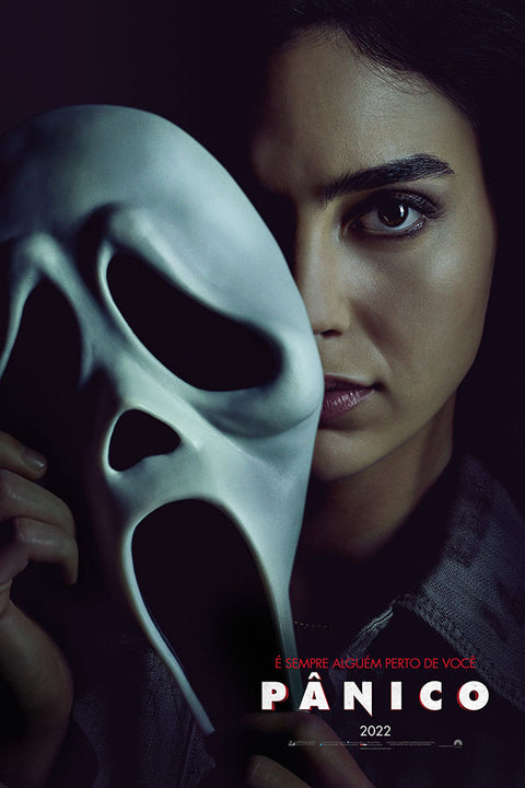 Poster Scream 2022 - Pânico 2022 - Terror - Filmes
