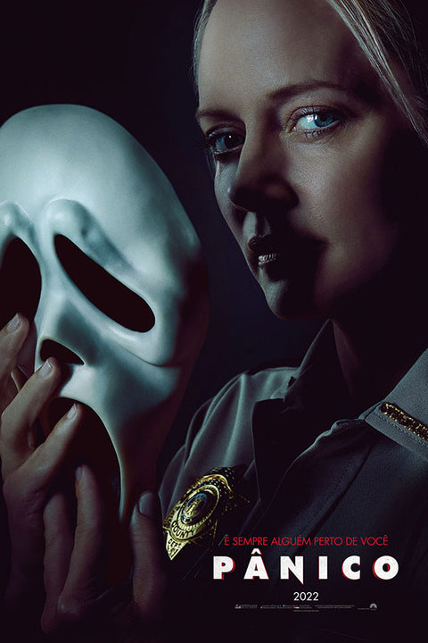 Poster Scream 2022 - Pânico 2022 - Terror - Filmes