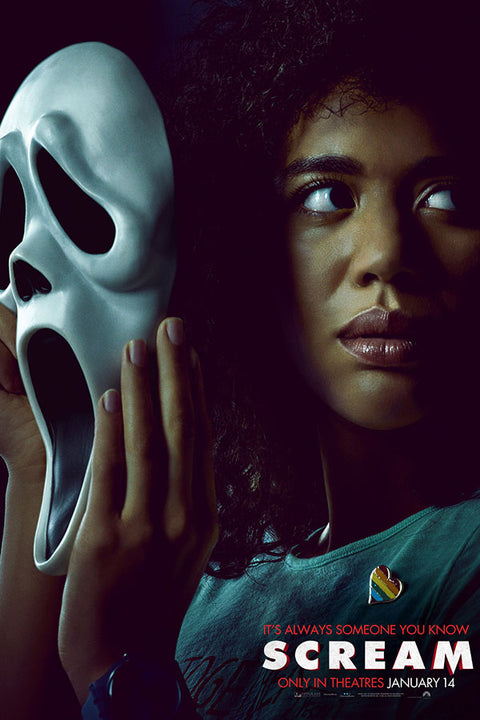 Poster Scream 2022 - Pânico 2022 - Terror - Filmes