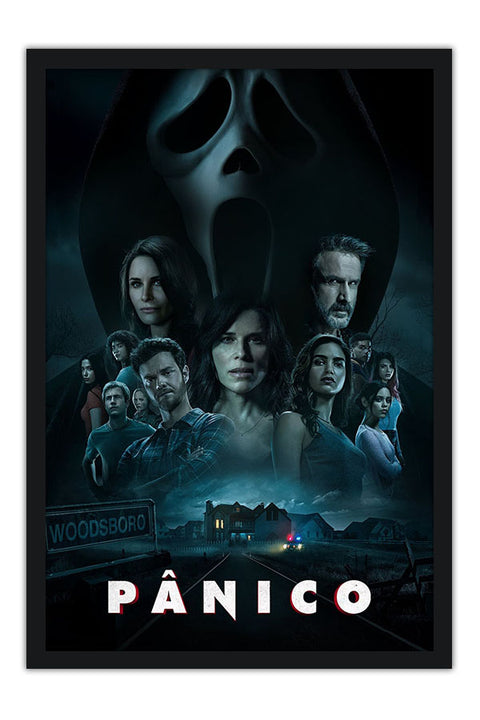 Poster Scream 2022 - Pânico 2022 - Terror - Filmes
