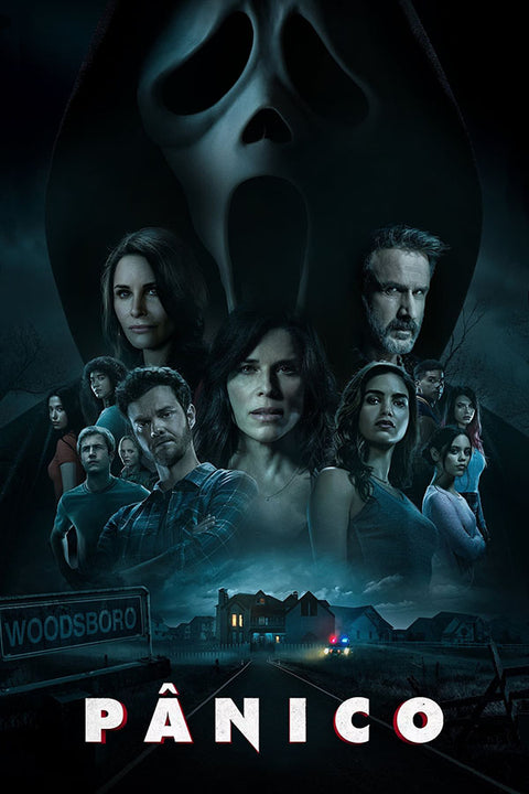 Poster Scream 2022 - Pânico 2022 - Terror - Filmes