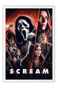 Poster Scream 2022 - Pânico 2022 - Terror - Filmes
