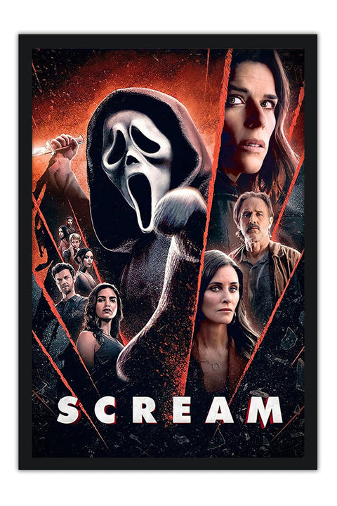 Poster Scream 2022 - Pânico 2022 - Terror - Filmes