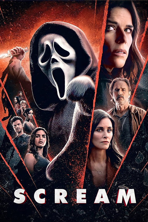 Poster Scream 2022 - Pânico 2022 - Terror - Filmes