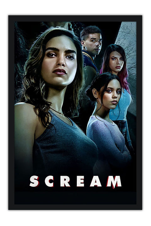 Poster Scream 2022 - Pânico 2022 - Terror - Filmes