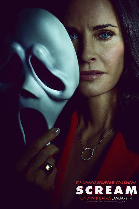 Poster Scream 2022 - Pânico 2022 - Terror - Filmes