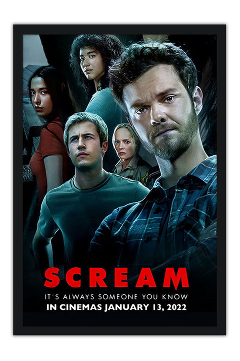 Poster Scream 2022 - Pânico 2022 - Terror - Filmes