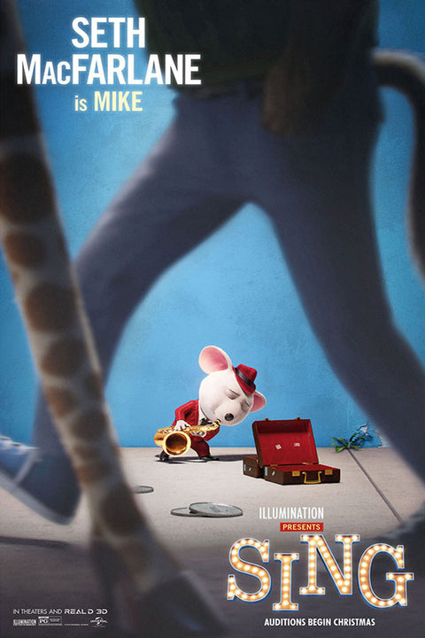 Poster Sing - Infantil - Filmes