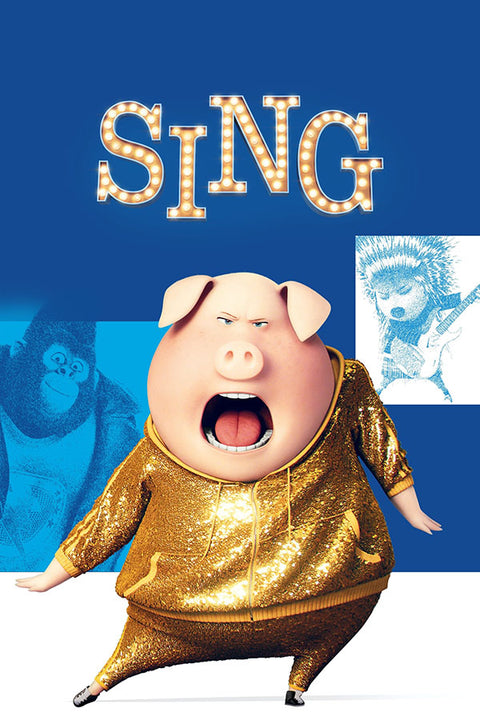 Poster Sing - Infantil - Filmes