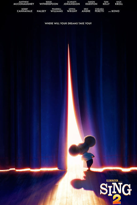 Poster Sing 2 - Infantil - Filmes