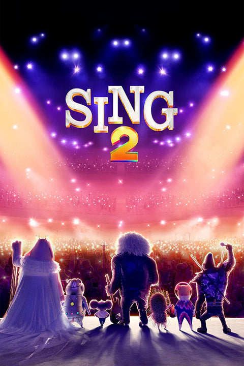 Poster Sing 2 - Infantil - Filmes