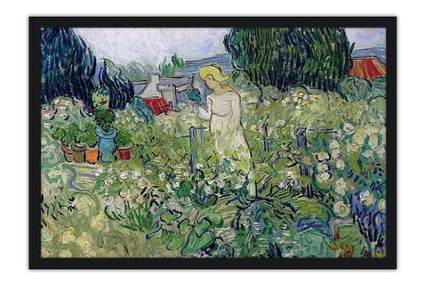 Poster Van Gogh - Marguerite Gachet no jardim - Obras de Arte
