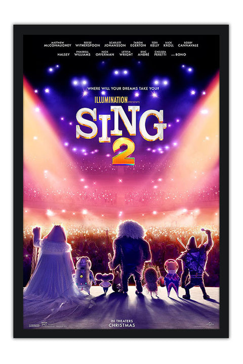 Poster Sing 2 - Infantil - Filmes
