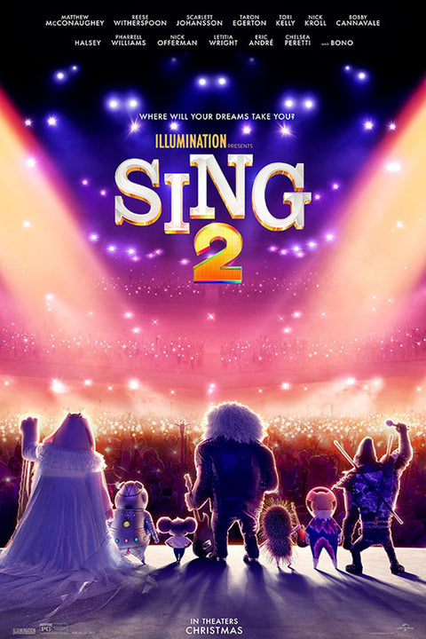 Poster Sing 2 - Infantil - Filmes
