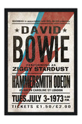 Poster  David Bowie - Cartaz - Bandas de Rock
