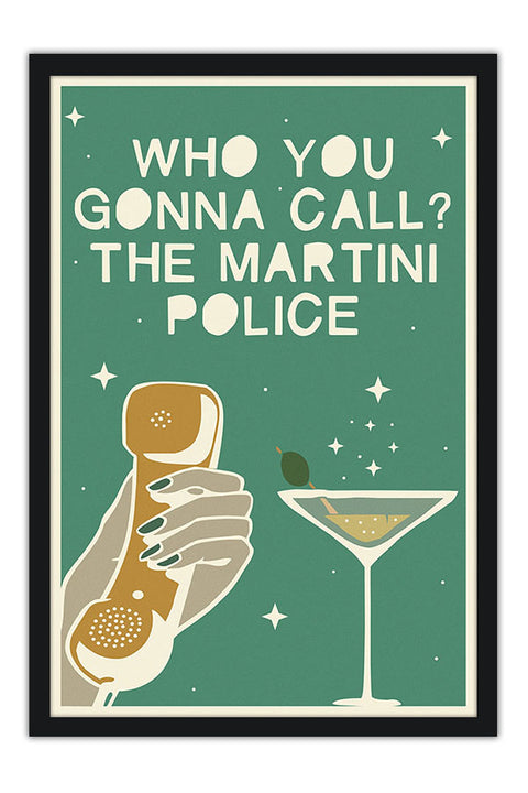 Poster Martini Police - Misc - Arctic Monkeys - Frases