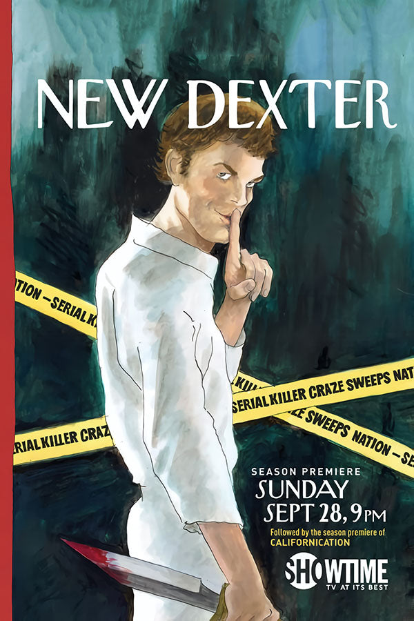 Poster New Dexter - Series - Cartaz ou Quadro Decorativo