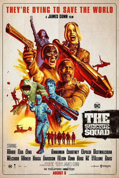 Poster The Suicide Squad - Esquadrão Suicida 2021 - Filmes