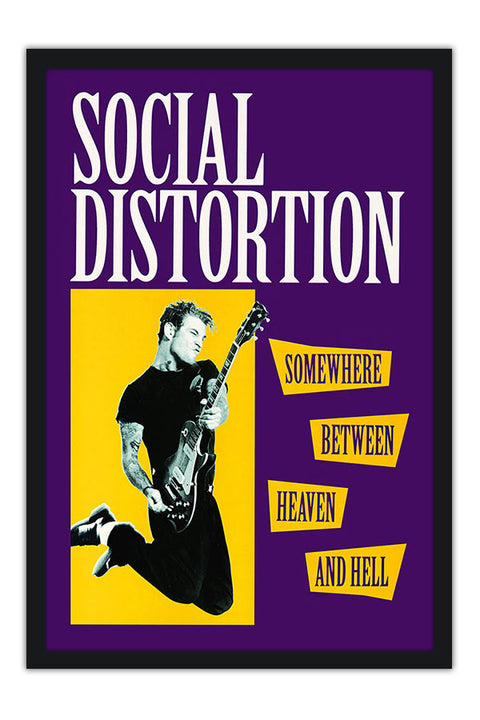 Poster Social Distortion - Somewhere Between Heaven And Hell - Bandas de Rock