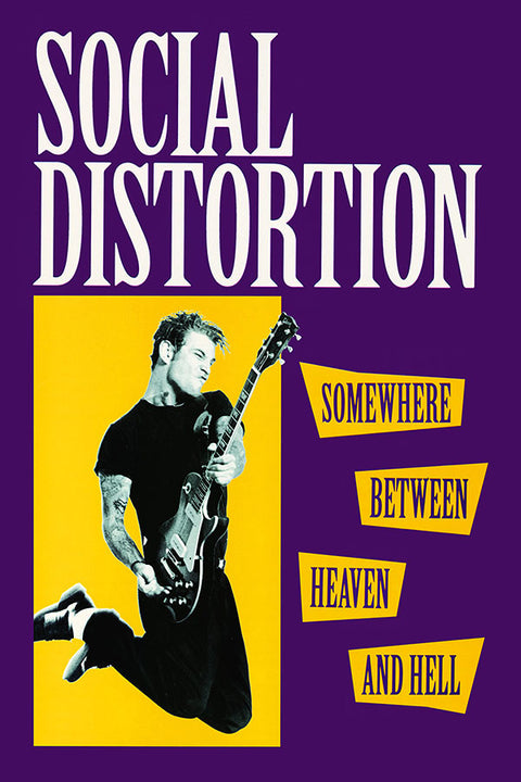 Poster Social Distortion - Somewhere Between Heaven And Hell - Bandas de Rock