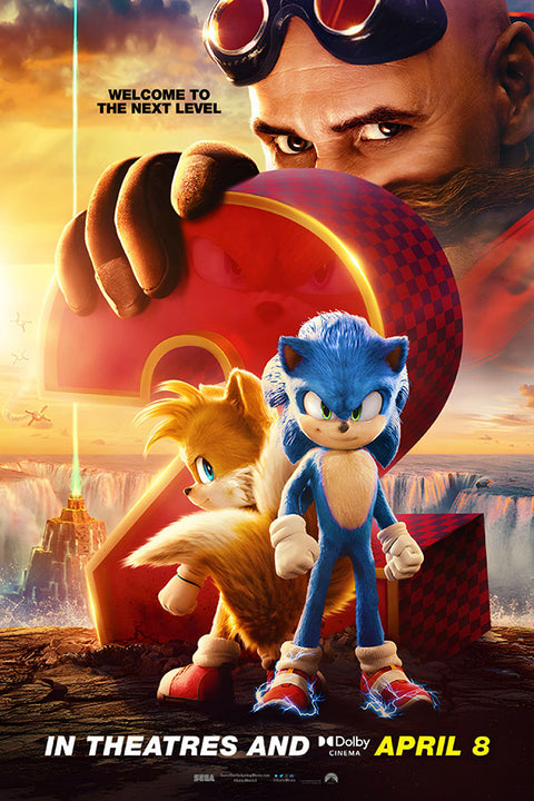 Poster Sonic 2 - Infantil - Filmes