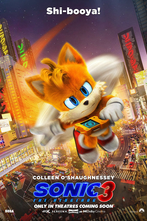 Poster Sonic 3 - Infantil - Filmes
