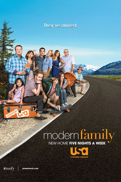 Poster Modern Family - Família Moderna - Series