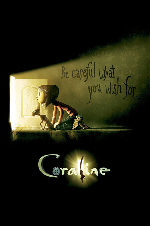 Poster Coraline - Filmes - Infantis