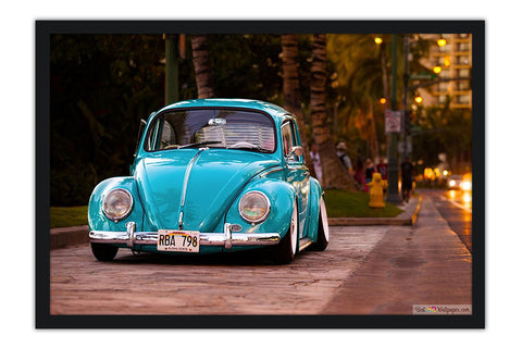 Poster Fusca - Wolksvagem - Carros