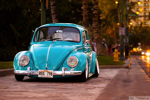 Poster Fusca - Wolksvagem - Carros