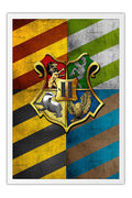 Poster Harry Potter Conceitual - Casas de Hogwarts - Filmes