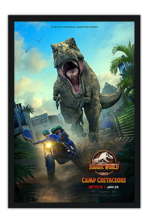 Poster Jurassic World - Camp Cretaceous - Desenhos - Infantil