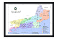Poster Mapa Estado Do Rio De Janeiro - Mapas - Geografia - Educativo