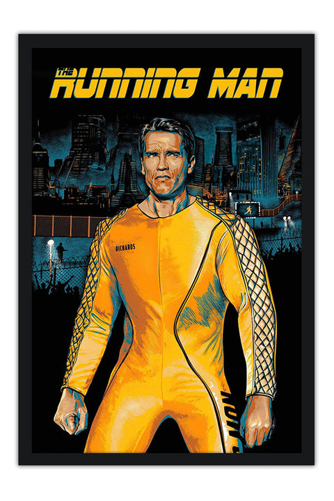 Poster The Running Man - O Sobrevivente - Stephen King - Filmes
