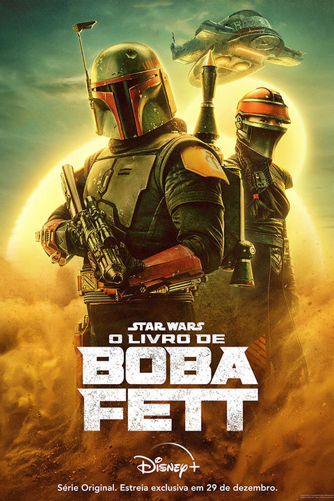 Poster O Livro de Boba Fett - Star Wars - Séries