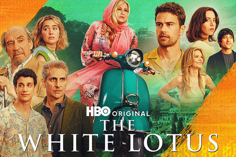 Poster The White Lotus - A Lótus Branca - Series