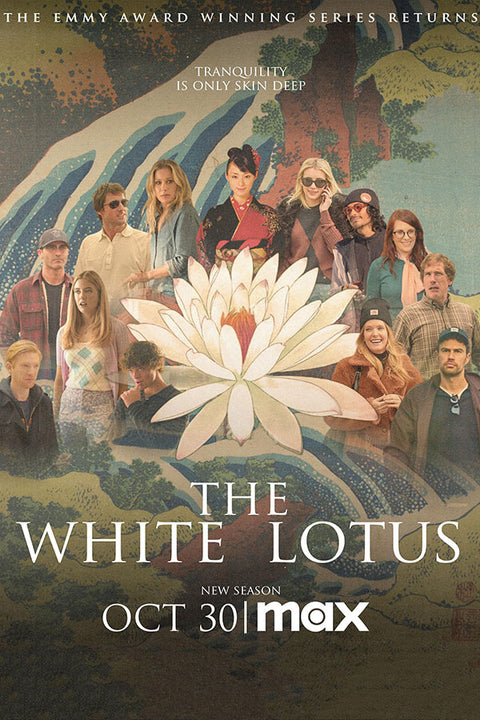 Poster The White Lotus - A Lótus Branca - Series