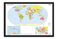 Poster Mapa - Planisfério Político Mundi - Mapas - Geografia - Educativo