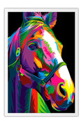 Poster Cavalo - Coleção Colors - Animais 