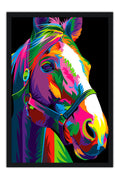 Poster Cavalo - Coleção Colors - Animais 