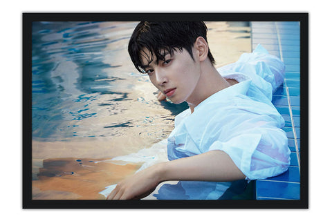 Poster Cha Eun-Woo - BTS - Cantor - K-Pop