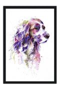 Poster Cachorro - Coleção Colors - Animais 