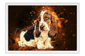 Poster Cachorro - Coleção Colors - Animais 