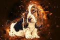 Poster Cachorro - Coleção Colors - Animais 